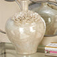 Ceramic Vase with Flower Design