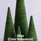 Handmade Large Velvet Tree (Various Colors)