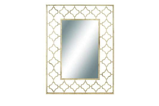 Gold Glam Metal Wall Mirror