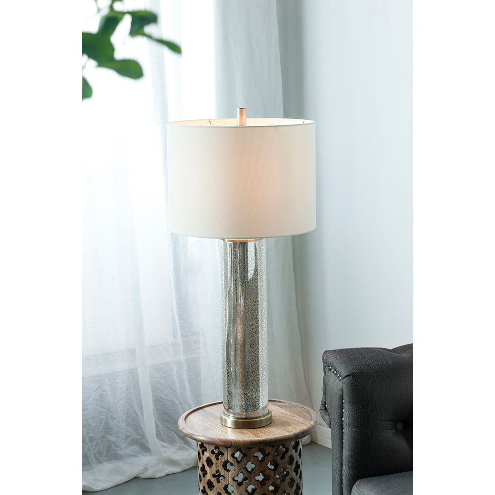 Mercury Glass Table Lamp