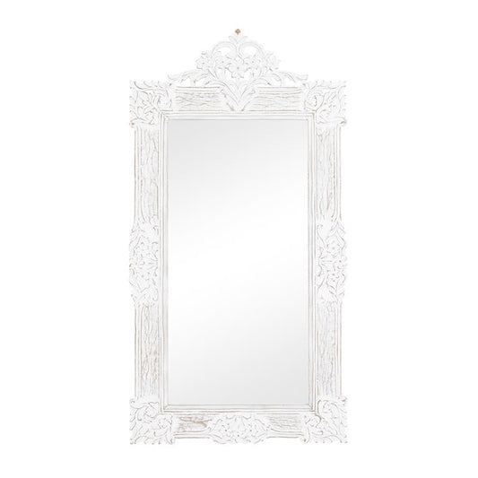 White Pine French Country Floor Mirror