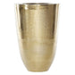 Aluminum Vase, Gold