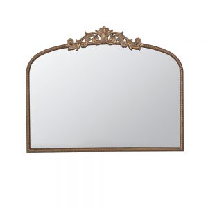 Gold Baroque Mirror, Short