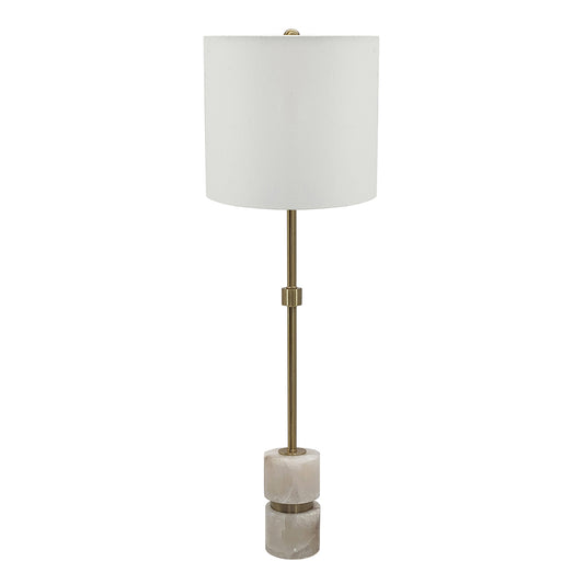 Gold and Marble Table Lamp
