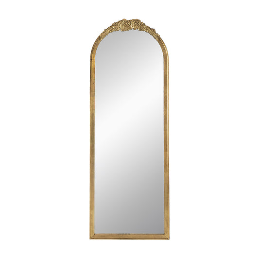 Etienne Gold Wood Mirror