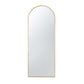 Gold Rounded Tall Mirror