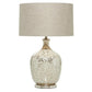 Silver Glass Glam Table Lamp