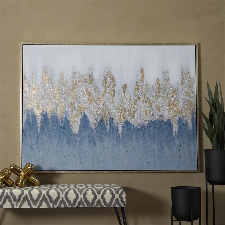 Blue Contemporary Painting