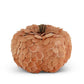 Large Scalloped Wood Chip Pumpkin, Orange