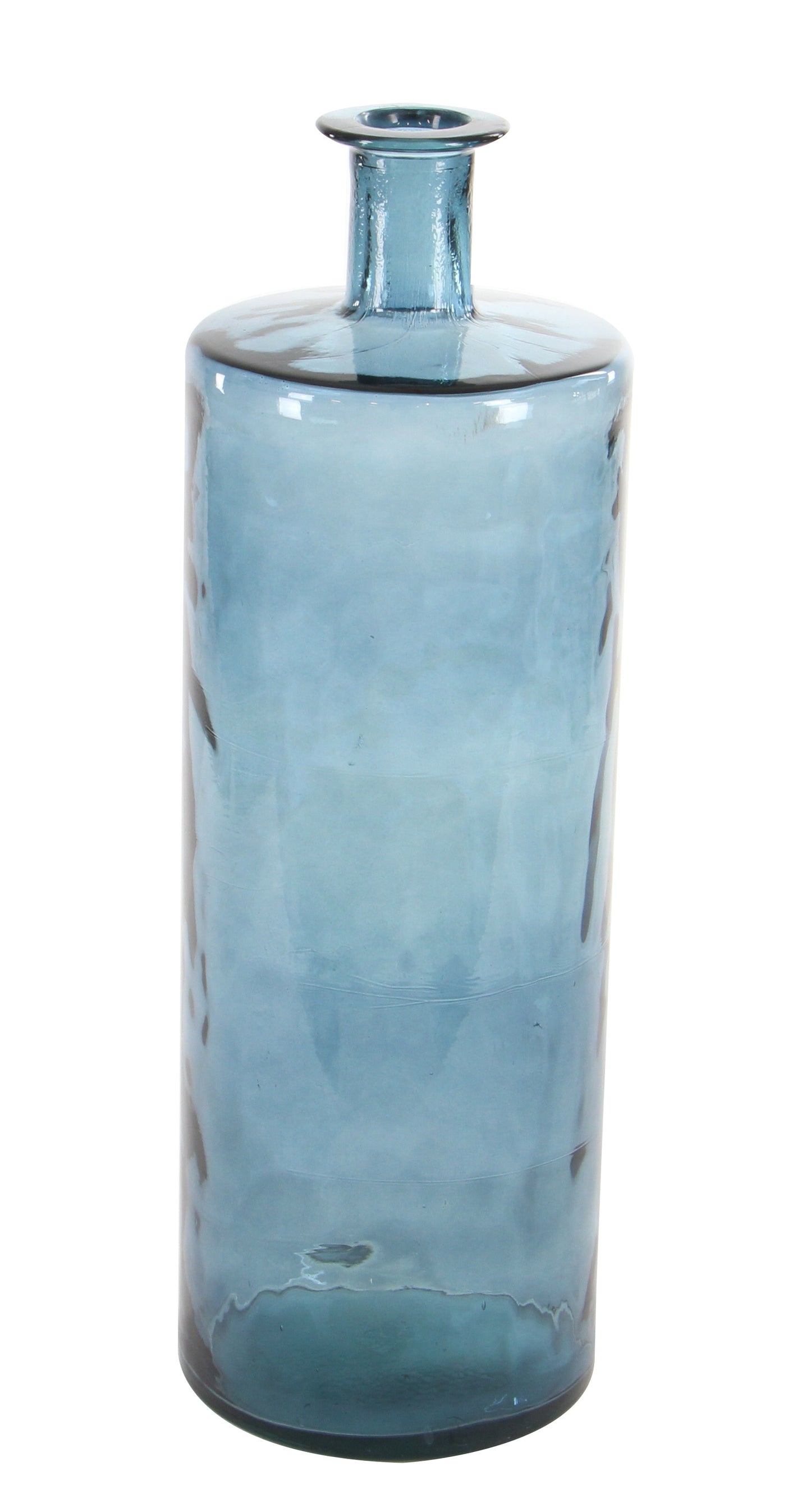 Blue Artisanal Glass Vase