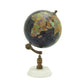 Globe with Wood & Marble Base