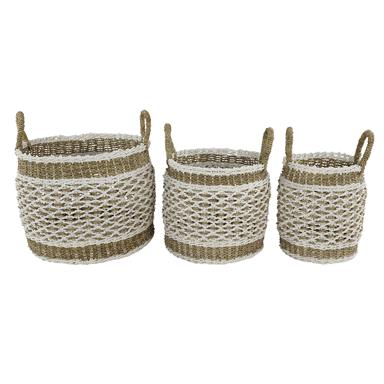 Lattice-Patterned Traditional Storage Basket (Various Sizes)