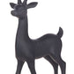 16.5" Matte Black Deer (Various Styles)