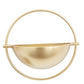 Gold Contemporary Wall Planter (Various Sizes)