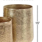 Gold Aluminum Planter (Various Sizes)