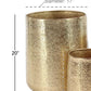 Gold Aluminum Planter (Various Sizes)