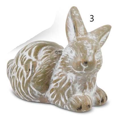 Small Brown Resin Bunny (Various Styles)