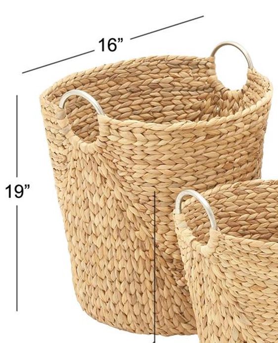 Tan Seagrass Storage Basket (Various Sizes)