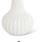 White Porcelain Accordion Vase (Various Styles)