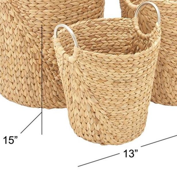 Tan Seagrass Storage Basket (Various Sizes)