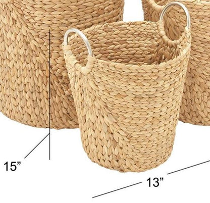 Tan Seagrass Storage Basket (Various Sizes)