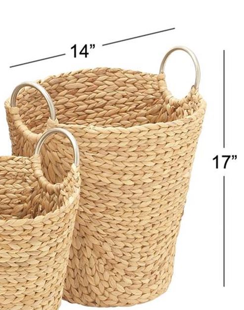 Tan Seagrass Storage Basket (Various Sizes)