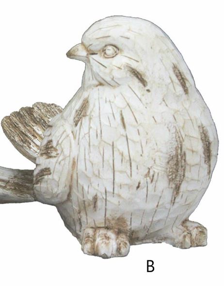Briella Bird Figurine, Beige (Various Styles)