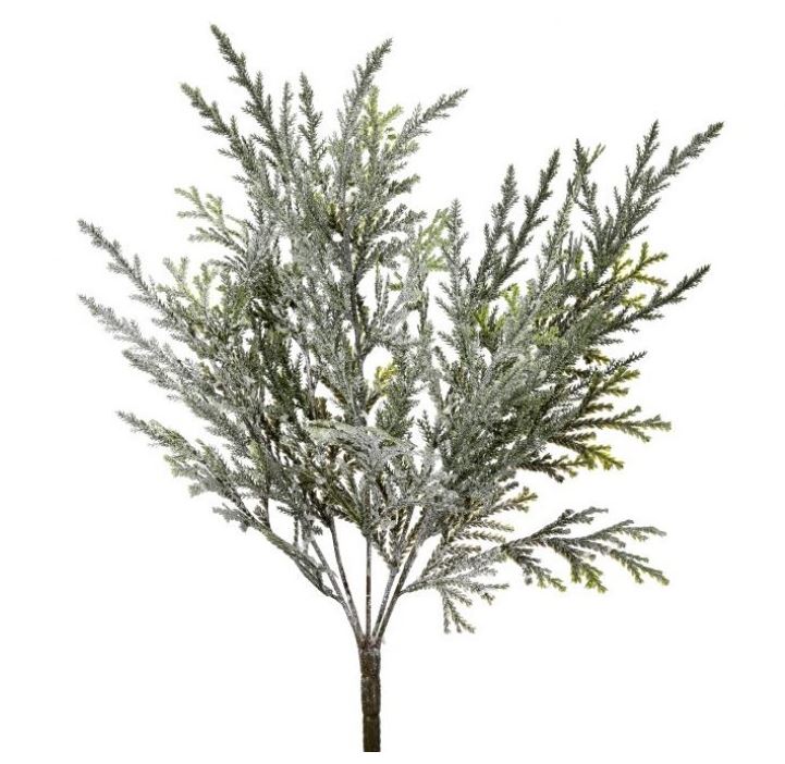 17" Frosted Green Mixed Bush