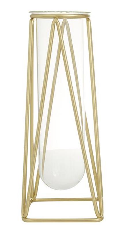Cosmopolitan Gold Iron Modern Vase (Various Sizes)