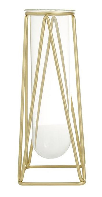 Cosmopolitan Gold Iron Modern Vase (Various Sizes)