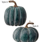 Teal Weathered Pumpkin, Large (Various Styles)
