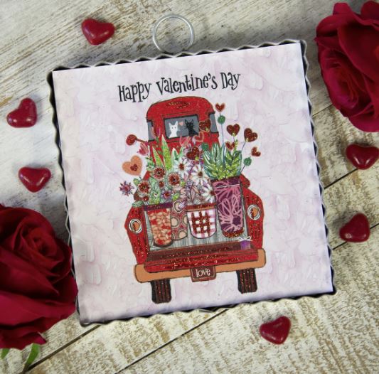Valentine Truck Mini Gallery Print