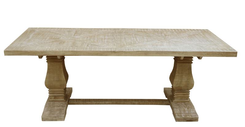 83" Auburn Dining Table, Natural