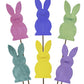 Glitter Bunny Stake