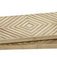 Brown Wood Diamond Pattern Tray (Various Sizes)