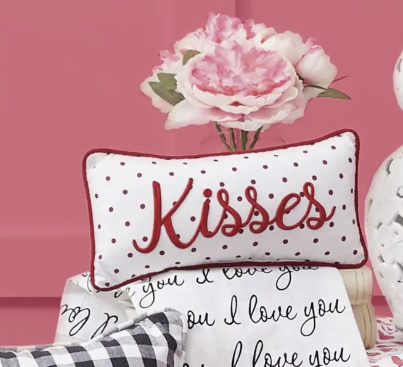Kisses Dot Pillow