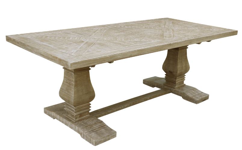 83" Auburn Dining Table, Natural