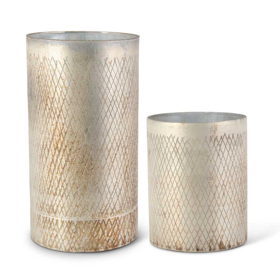 Diamond Etched Vase (Various Sizes)