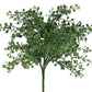 12.75" Mini Leaf Bush, Dusted Light Green