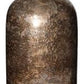 Gold/Brown Foil Glass Bottle Vase, Tall