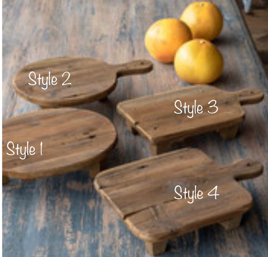 Wooden Cutting Board Riser (Various Styles)