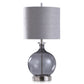 Smoke Glass Globe Lamp