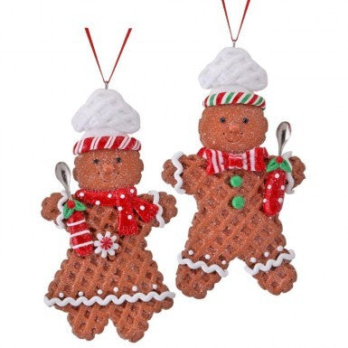 Chef Gingerbread Ornament (Various Styles)
