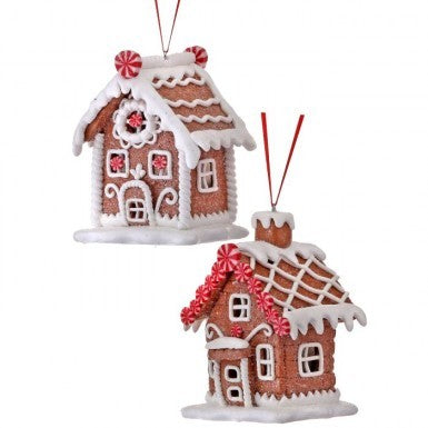 Gingerbread House Ornament (Various Styles)