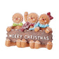 Gingerbread Christmas Friends Figurine