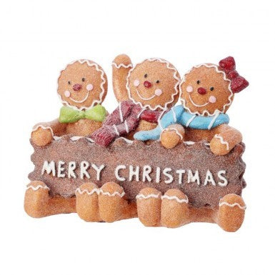 Gingerbread Christmas Friends Figurine