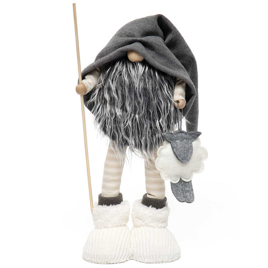 Shepherd Gnome With Lamb, Staff, & Cloak ( Various Styles)