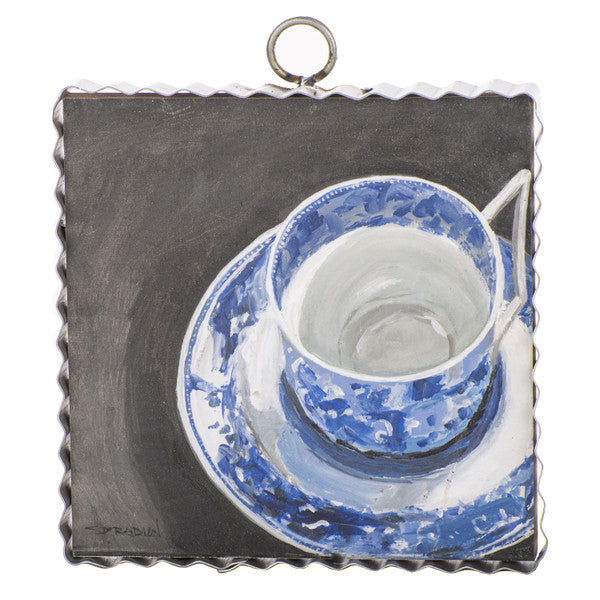 Blue & White Teacup Mini Gallery Print