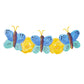 Butterfly Garland For Changeable Board