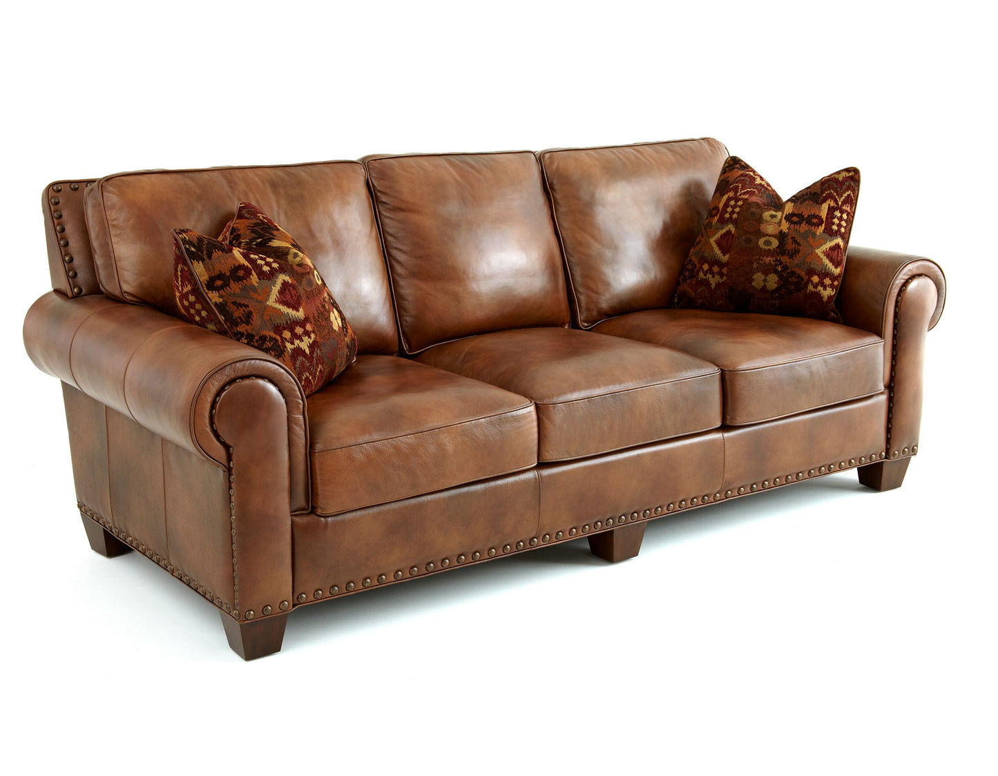Silverado Leather Sofa, Chair, and Ottoman